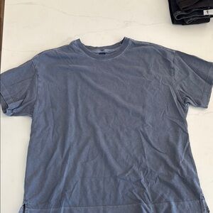 Old navy vintage tee size small blue